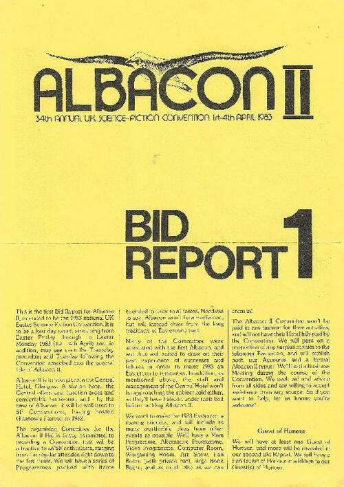 Bid Report 1